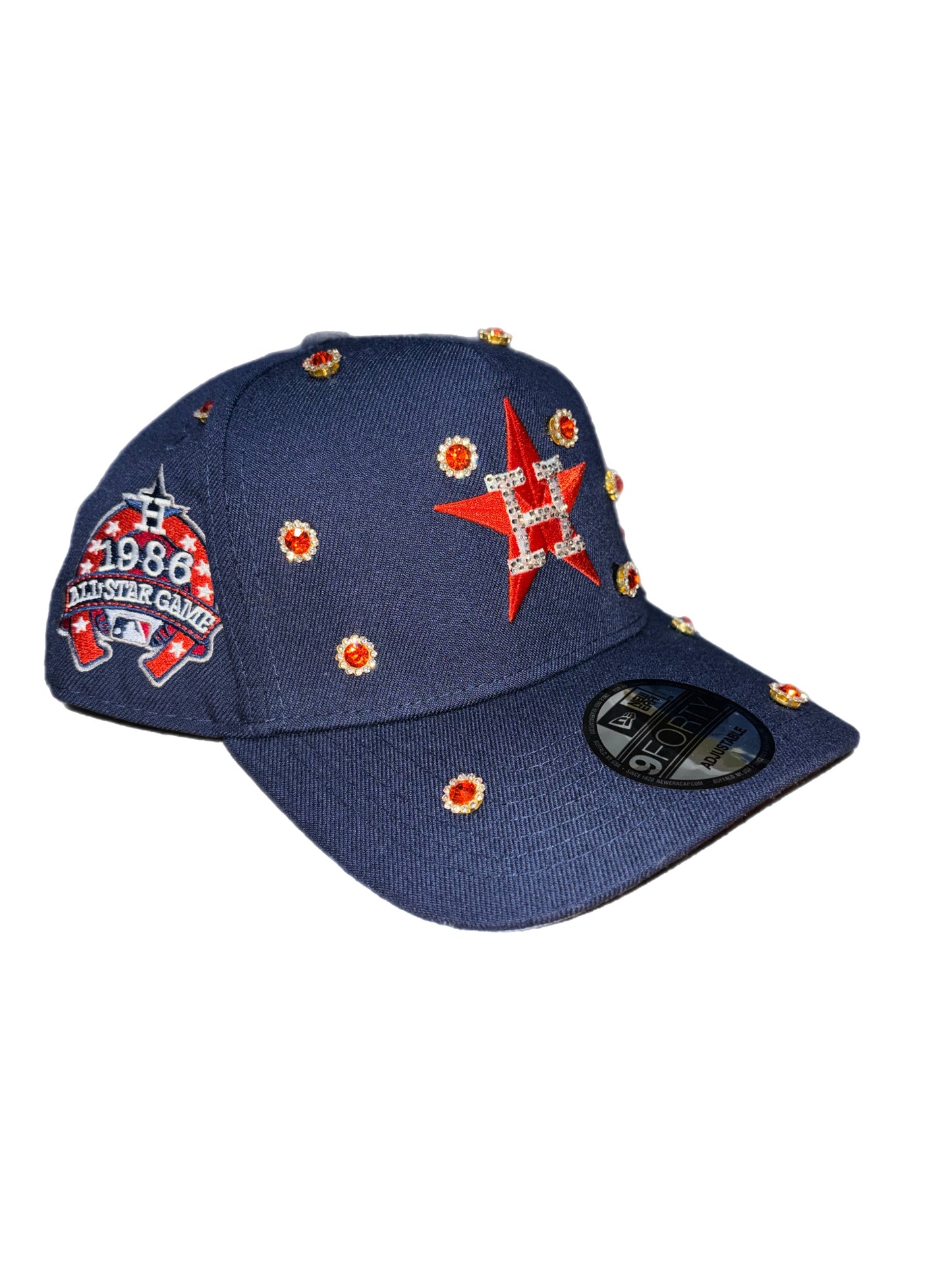 Houston Astros SnapBack Orange Diamonds