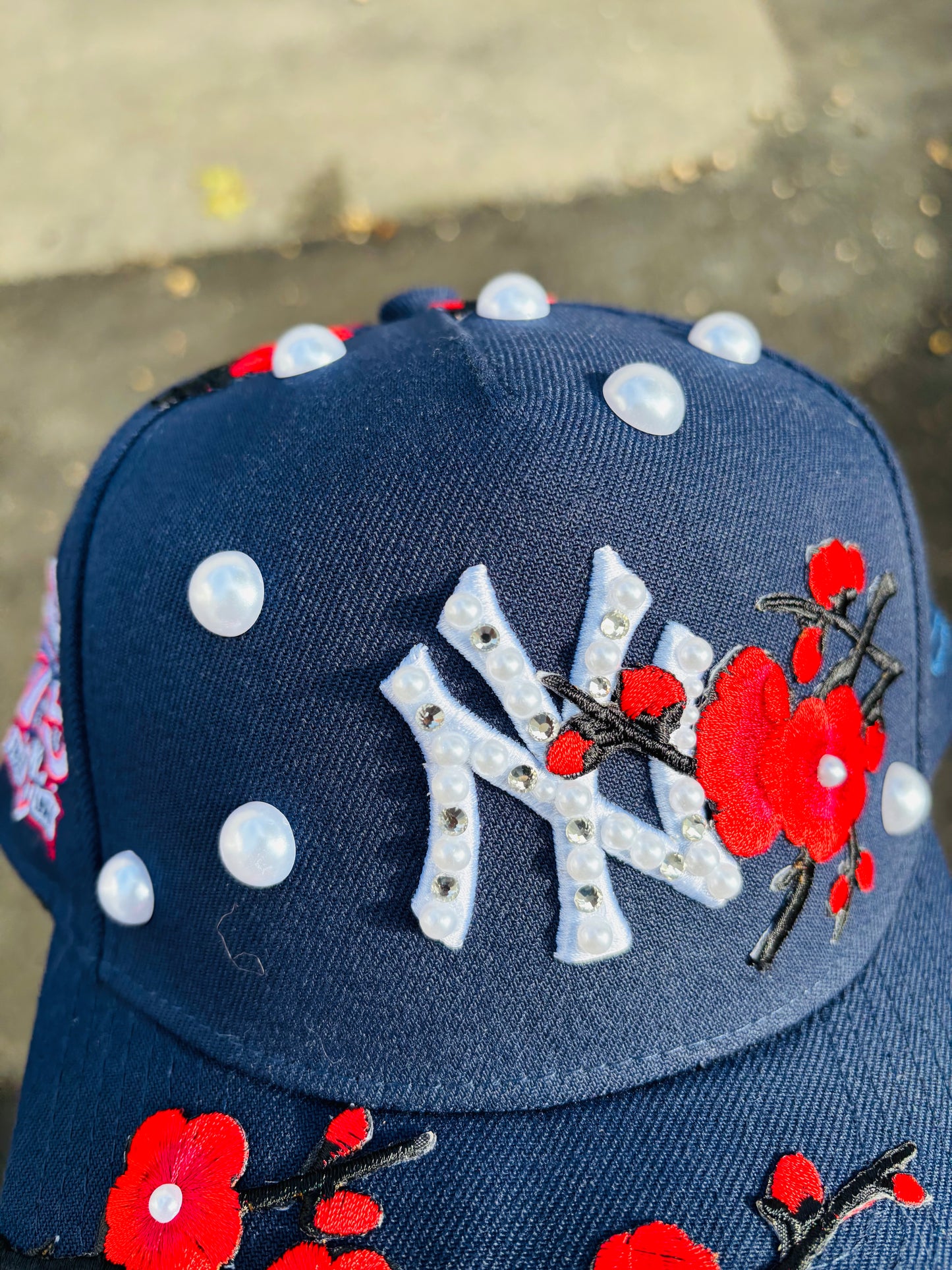 New York Yankees SnapBack (Flowers )