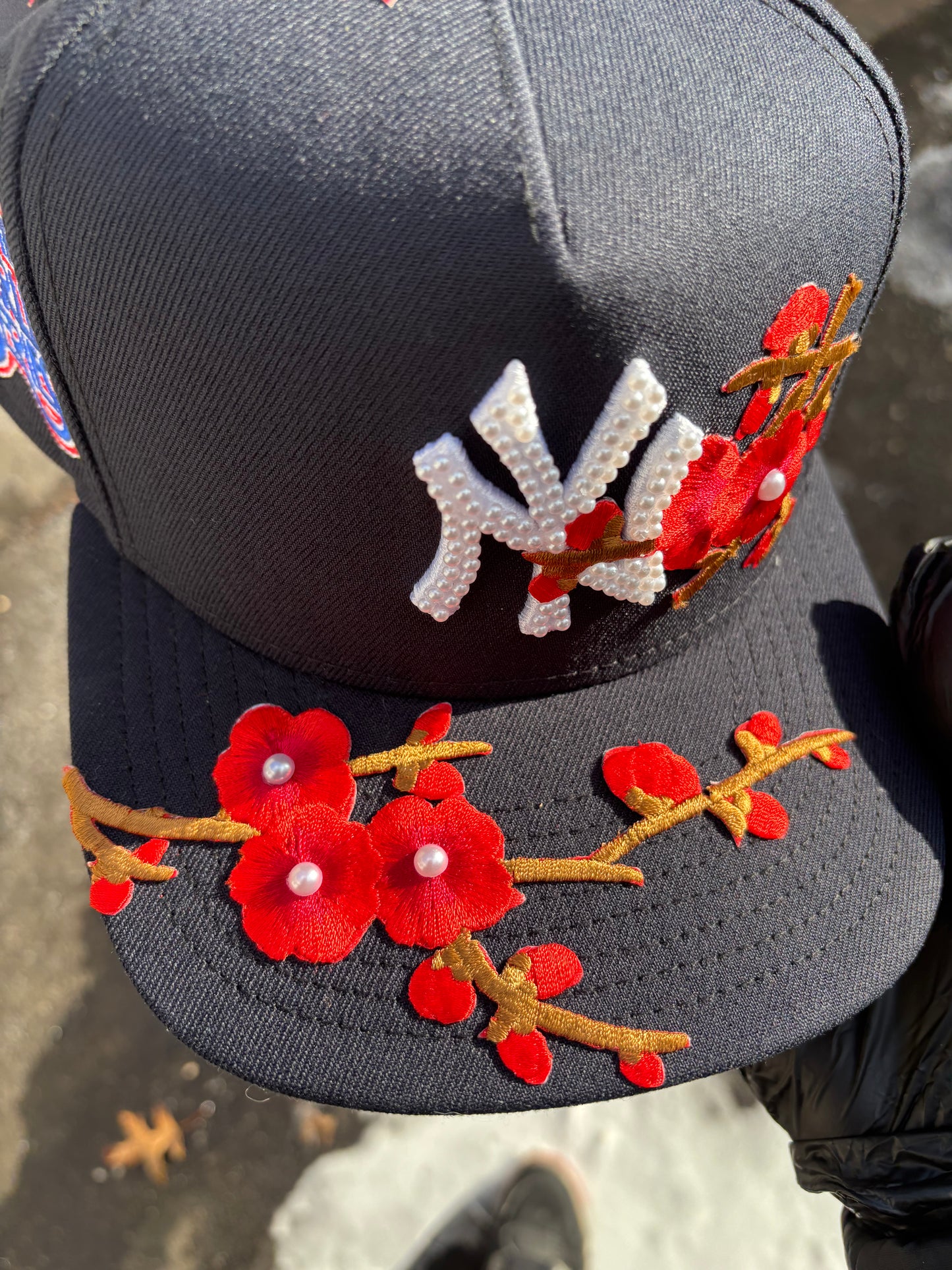 New York Yankees SnapBack Cherry Pearl Edition