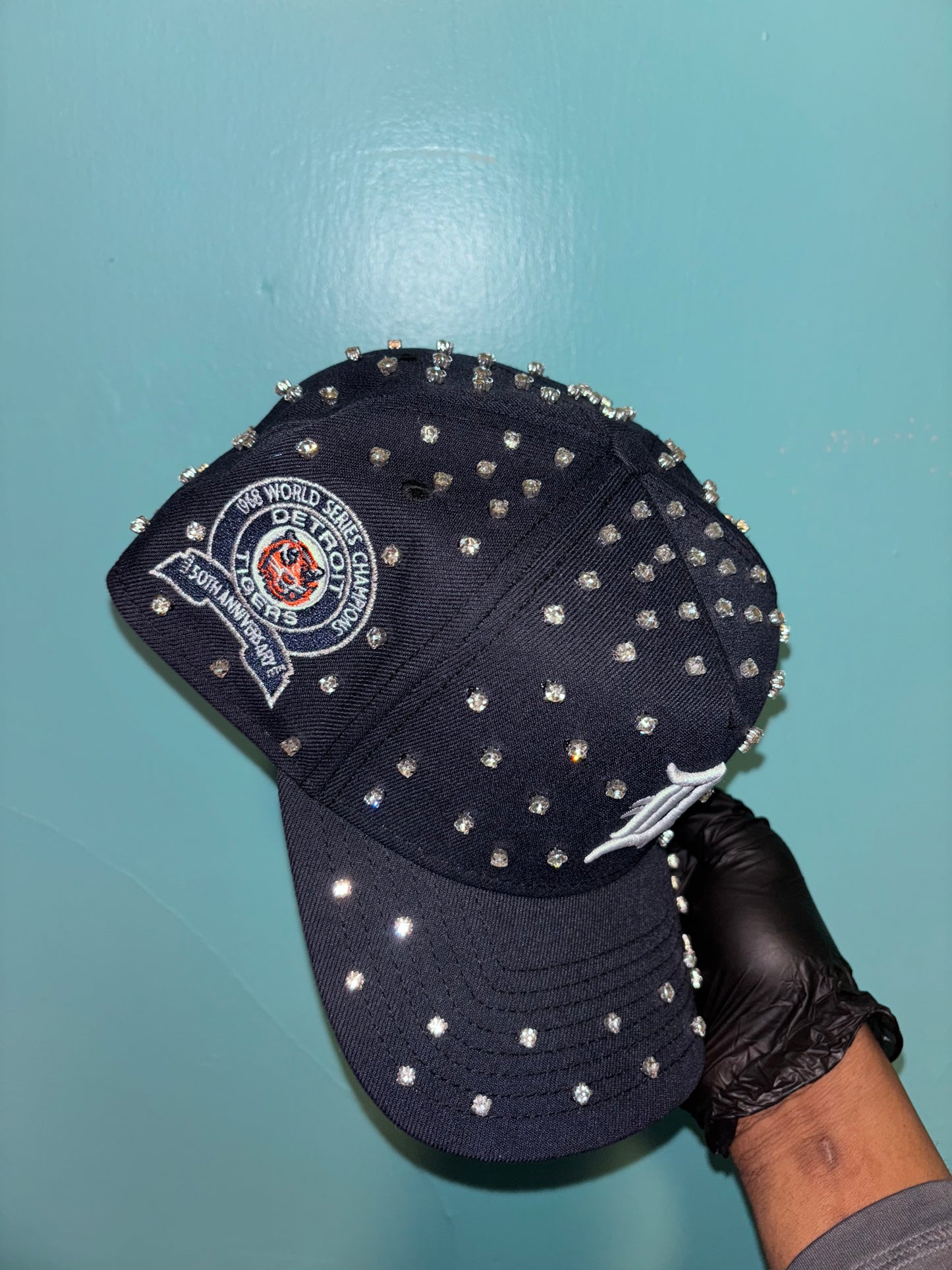 Detroit Tiger SnapBack Diamonds