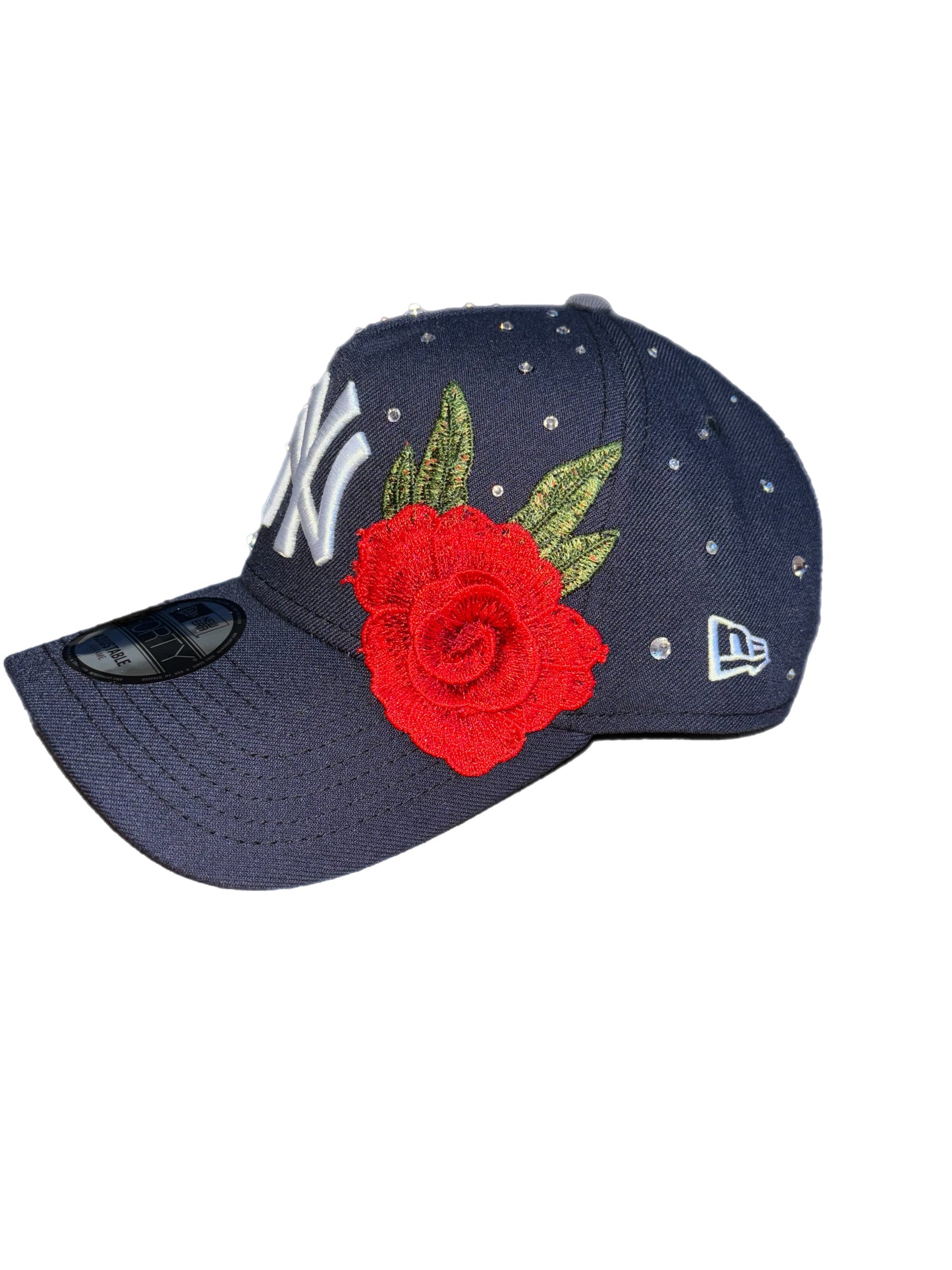 New York Yankees SnapBack (iced out with Rose)