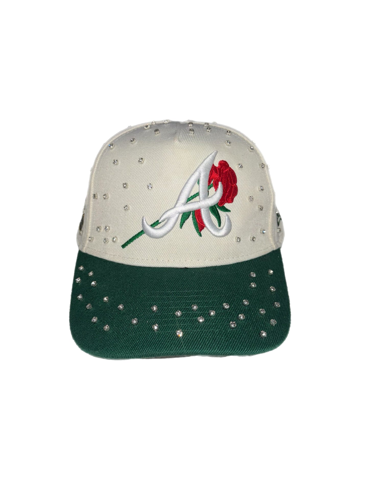 Atlanta Braves Rose SnapBack (Diamonds)